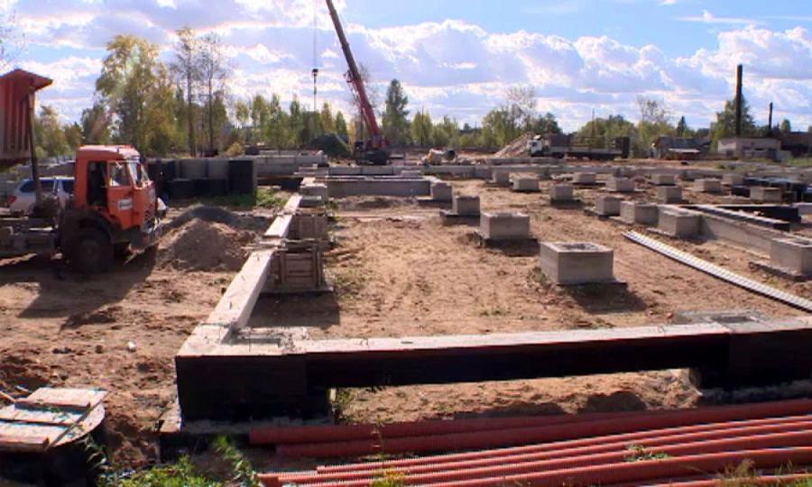 В Ровдино Шенкурского района возобновилась стройка школы и теперь процесс на контроле общественности