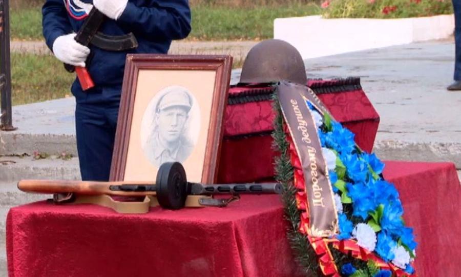 В Коряжме захоронили останки солдата, погибшего в годы Великой Отечественной войны